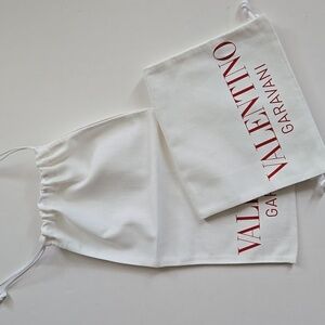 VALENTINO GARAVANI DUST BAGS  13.5 x 8"